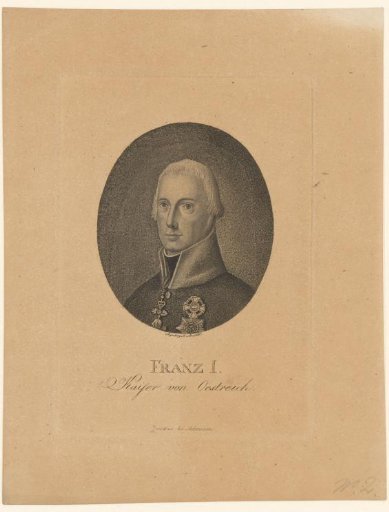 Portrait of Francis II Joseph Charles, Holy Roman Emperor