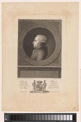 Portrait of Charles Florent Marie van Nassau-Corroy