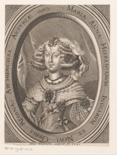 Portrait of Maria Anna, Queen of Spain