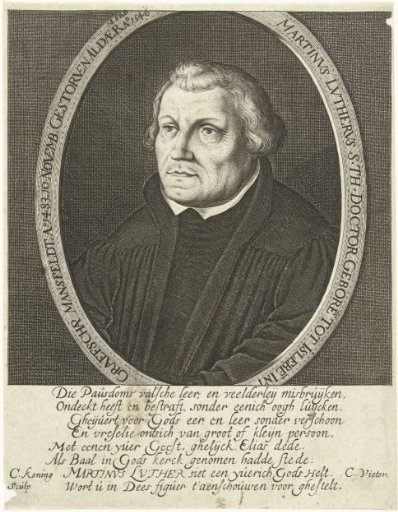 Portrait of Martin Luther