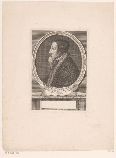 Portrait of John Calvin
