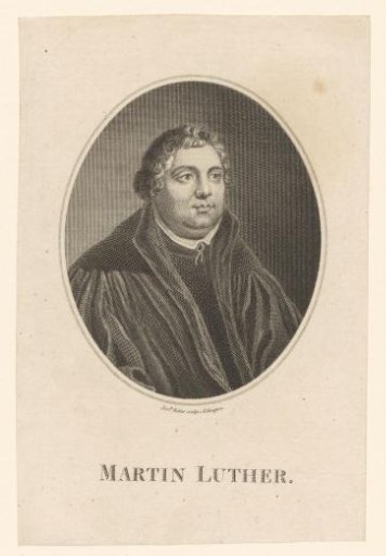 Portrait of Martin Luther