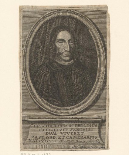 Portrait of Christoph Stähelin