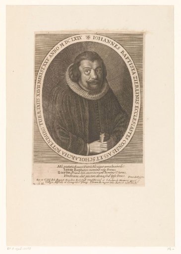 Portrait of Johann Baptist Zierlein