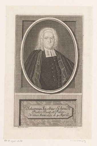 Portrait of Johann Jacob Schmidt