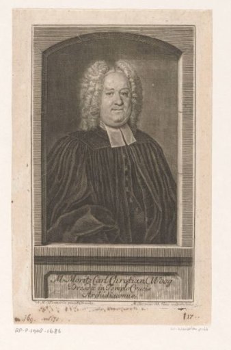 Portrait of Moritz Carl Christian Woog