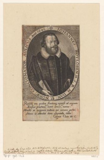 Portrait of Johannes Rotlöben at the age of 48
