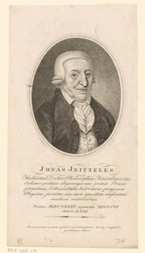 Portrait of Jonas Jeitteles
