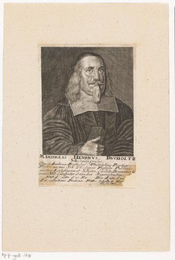 Portrait of Andreas Heinrich Bucholtz