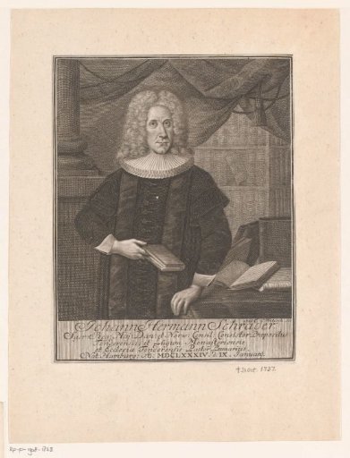 Portrait of Johann Hermann Schrader