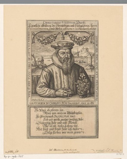 Portrait of Johannes Christarius