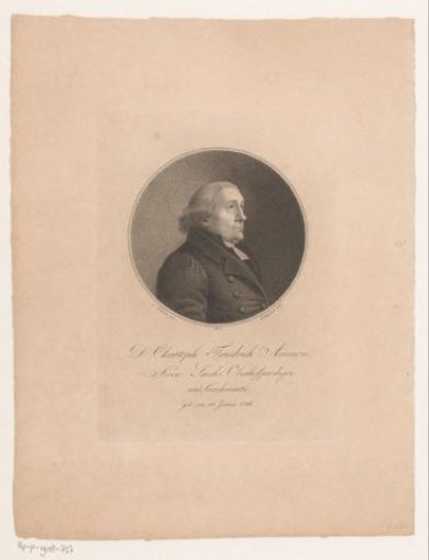 Portrait of Christoph Friedrich von Ammon