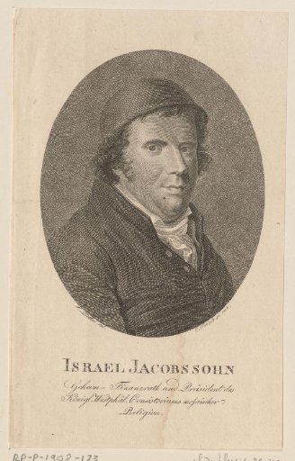 Portrait of Israel Jacobssohn