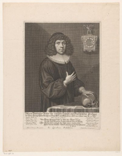 Portrait of Johann Balthasar Ritter