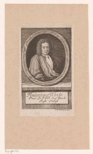 Portrait of Friedrich Weise
