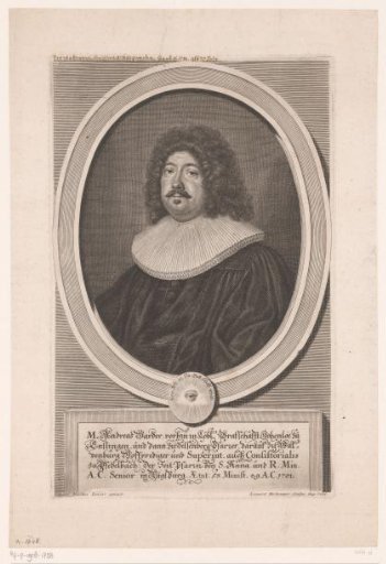 Portrait of Andreas Harder at the age of 53
