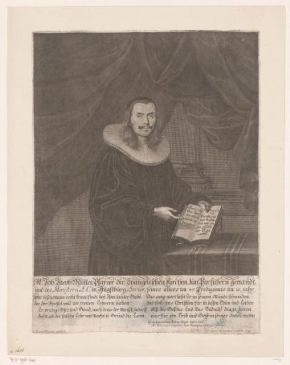 Portrait of Johann Jacob Müller
