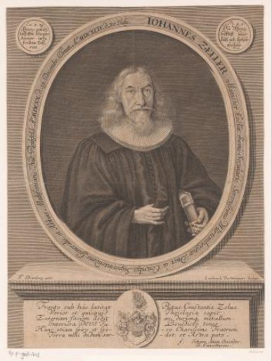 Portrait of Johann Zeller