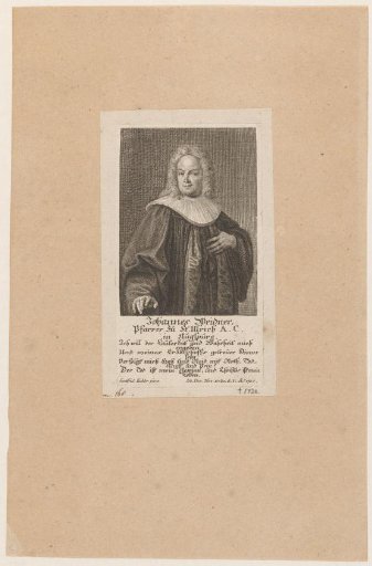 Portrait of Johann Weidner