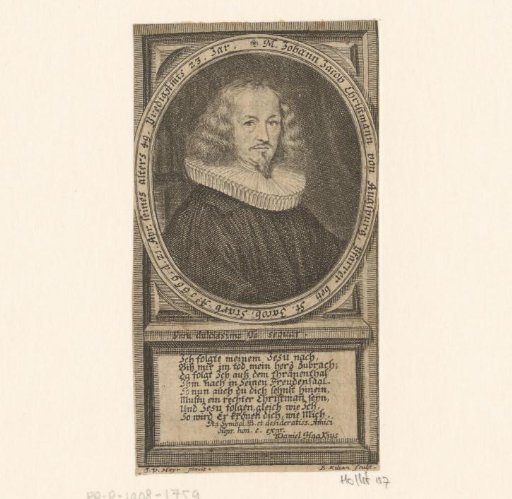 Portrait of Johann Jacob Christmann