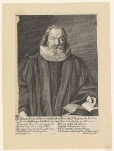 Portrait of Johann Heinrich Faber