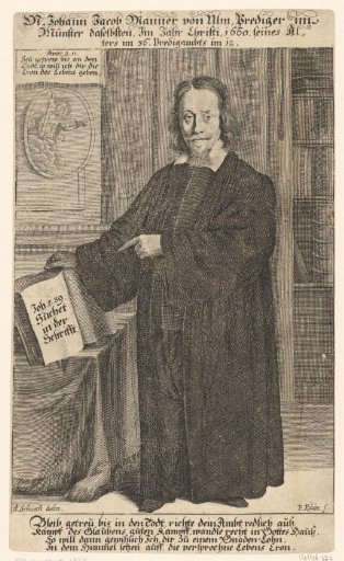 Portrait of Johann Jacob Manner at the age of 36