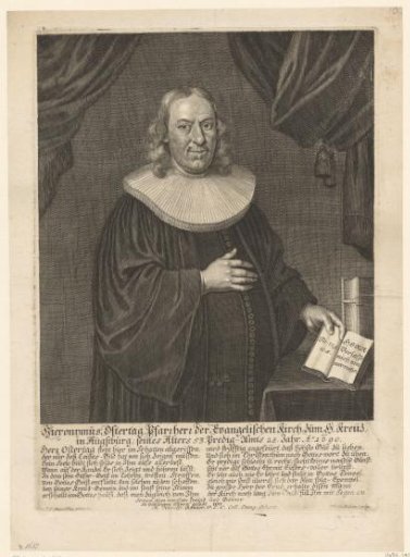 Portrait of Hieronymus Ostertag