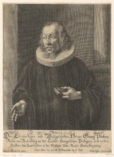 Portrait of Georg Philipp Ris