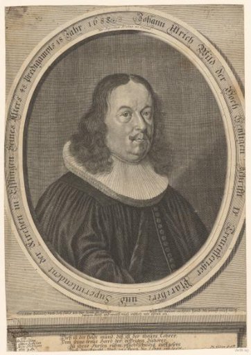 Portrait of Johann Ulrich Wild at the age of 48