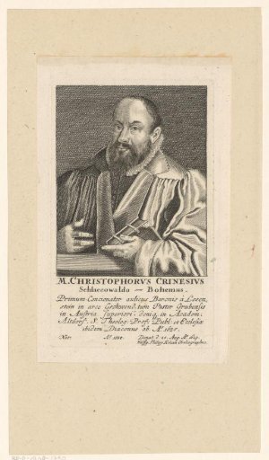 Portrait of Christoph Crinesius