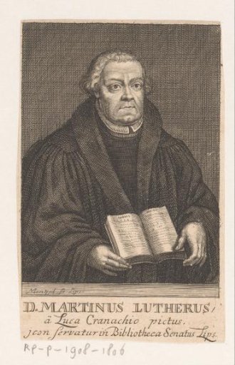 Portrait of Martin Luther