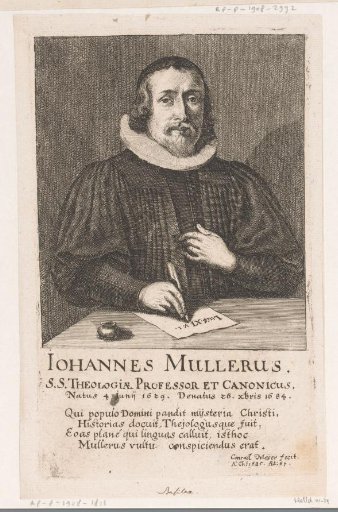 Portrait of Johann Müller