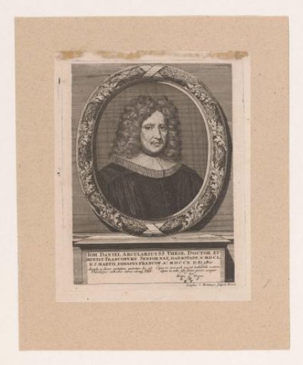 Portrait of Johann Daniel Arcularius