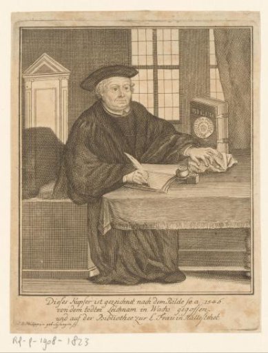 Portrait of Martin Luther