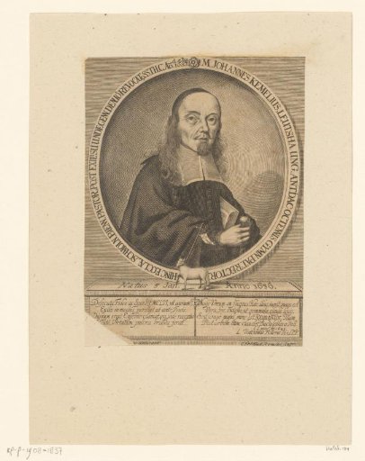 Portrait of Johann Kemmel
