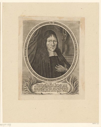 Portrait of Bernhard Sanden