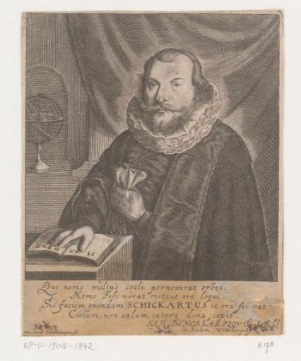 Portrait of Wilhelm Schickard