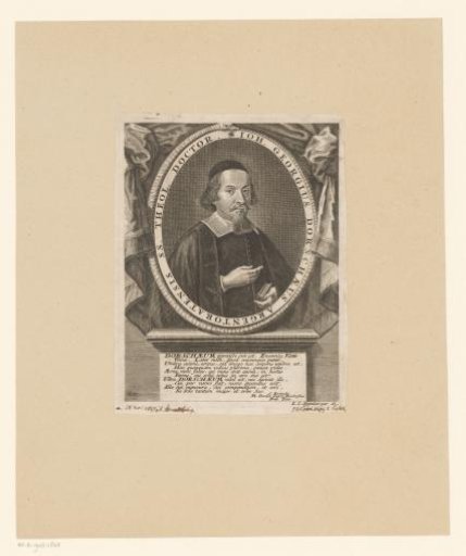 Portrait of Johann Georg Dorsch