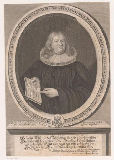 Portrait of Wolfgang Philipp Ernst