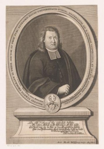 Portrait of Johann Ulrich Frommann