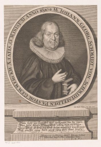 Portrait of Johann Georg Schmid von Schmidsfelden