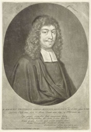 Portrait of the preacher Johannes Fritsch