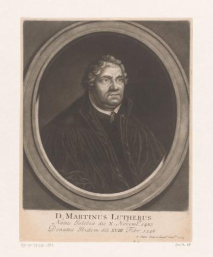 Portrait of Martin Luther