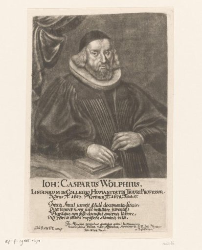 Portrait of Johann Caspar Wolf