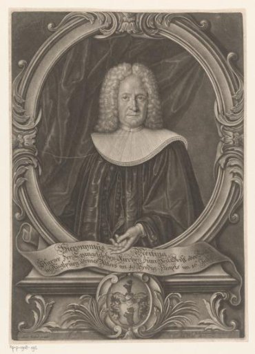 Portrait of Hieronymus Meiting at the age of 49