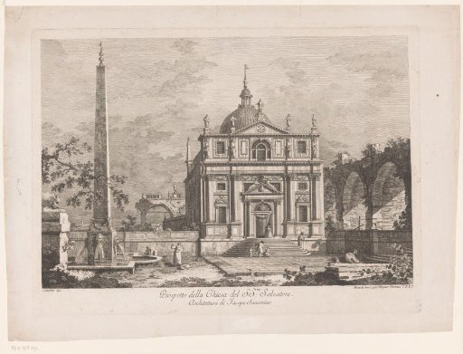 View of the Chiesa di San Salvatore in Venice