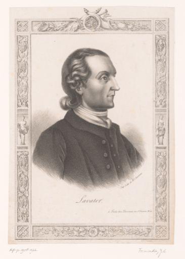 Portrait of Johann Kaspar Lavater