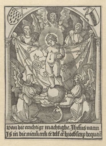 Prayer card for the Brotherhood of Jesus