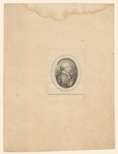 Portrait of George III, King of England