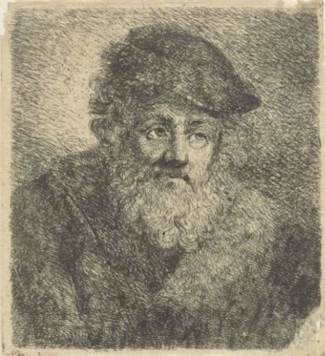 Old Man with Beard and Cap